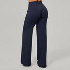 Damen gerade Yoga-Leggings weicher, dehnbarer Stoff Damen-Yogahosen GYM Schweißableitende Eigenschaften Lauf-Sport-Hosen