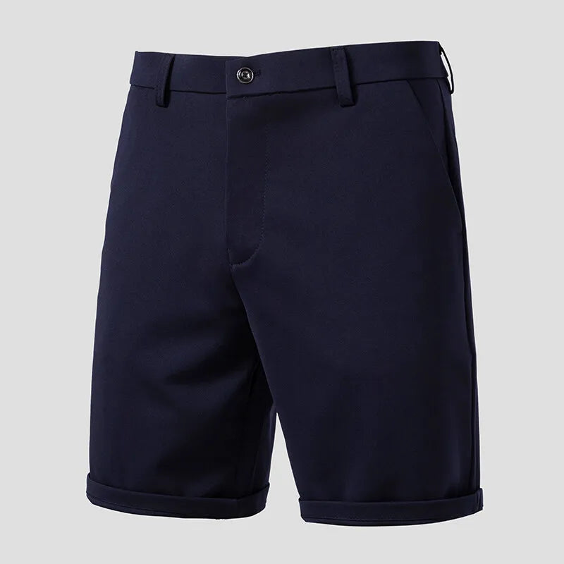 Neue klassische Passform für Herren Stretch Bermuda Leichte schnelltrocknende Stretch-Shorts Golf-Shorts Wandern Reisen