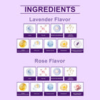 Rose Lavendel Aromatherapie Duschtropfen Tabletten Home Spa Entspannung Körper Geistige Entspannung Badeprodukte Duschtropfen Tabletten