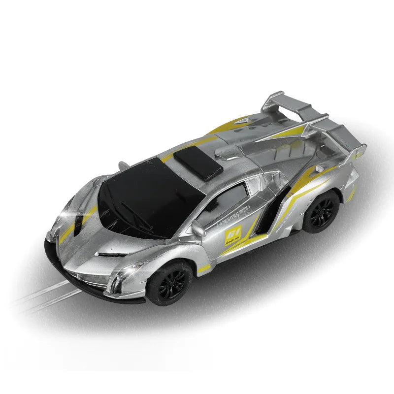 Analog Slotcar 1:43 1/43 Maßstab CLK GTR F1 Veneno Polizei LaFerrari Auto Evolution Rennstrecken-Spielzeugautos
