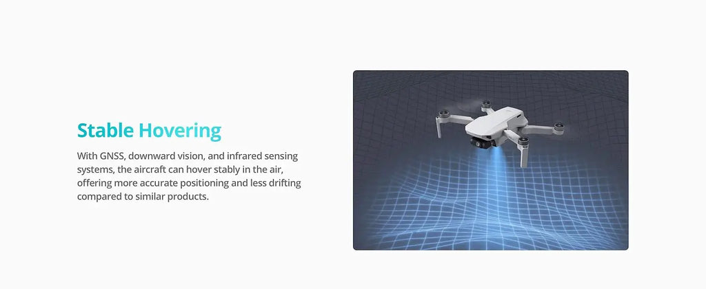 DJI Mini 4K Drohne Kamera 249g 3-Achsen Gimbal Stabilisierung 10km Videoübertragung Auto Rückkehr Widerstand Lange Akkulaufzeit Original C0