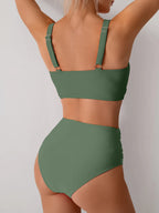 Sommer Sexy Bikinis Push Up Badeanzüge Damen Bademode für Frauen Strand Bademode Badeanzüge High Waist Bikini Set Pool Bather