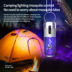 2500V Solar-Mückenvernichter, solarbetrieben, Outdoor-Camping-Mückenlampe, 3-Stufen-Timersteuerung, Mückentöter