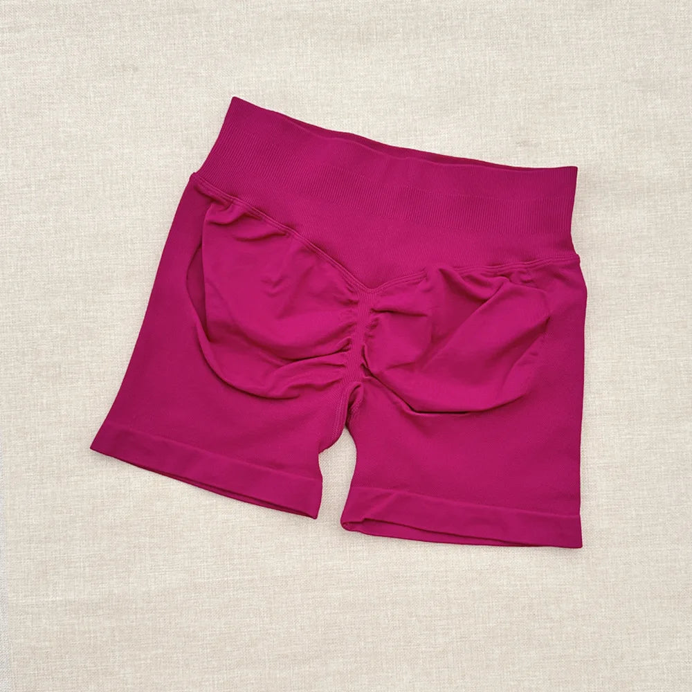 2026 NEW Running Sports Shorts Women Buttock Lift Leggings Women Cycling Slim Fit Workout Shorts High Waist Yoga Shorts