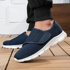Neue lässige orthopädische Schuhe für weite Füße, geschwollene Füße, Daumenballen, regulierbare weiche bequeme Diabetiker-Gehschuhe