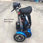 Elektrisches Vierrad-Skateboard Tragbare Elektroroller 10 Zoll 36V klappbarer Elektroroller für Behinderte und Senioren
