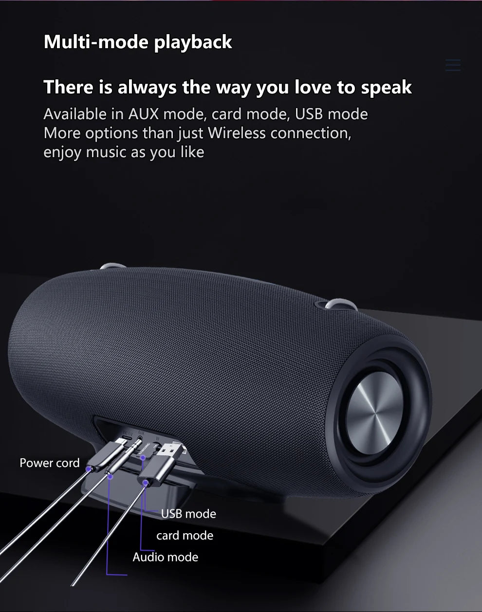 ZEALOT S67 Tragbarer Bluetooth-Lautsprecher mit Schultergurt, wasserdicht für den Außenbereich, Stereo-Klang, starker Bass, 40 Std. Wiedergabe