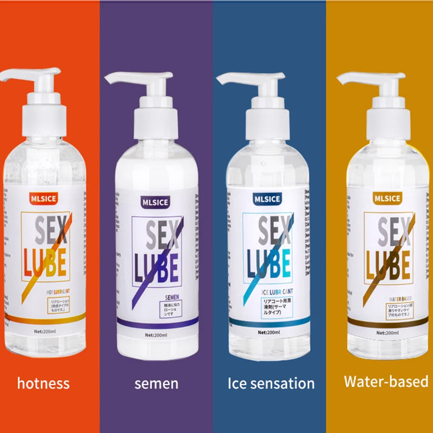 200 ml Gleitmittel für Sex Sperma-Gleitmittel Vagina Mann Analsex Schwul Persönliche Gleitmittel Intim Sexuelles Gleitgel auf Wasserbasis Erotikshop