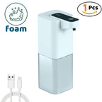 Automatischer Flüssig-/Schaumseifenspender, berührungsloser elektrischer Spender, USB-wiederaufladbar mit Infrarotsensor für Bad, Küche