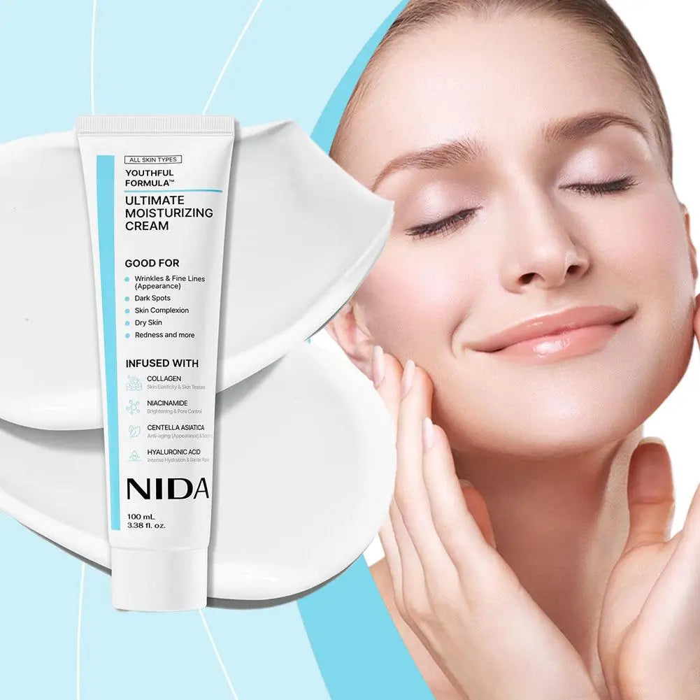 NIDA Korea Feuchtigkeitsspendende Ultimate Cream Retinol Revitalisierende Augencreme Anti-Aging Tiefenwirksam Feuchtigkeitsspendende Propolis Essenz Hautpflege