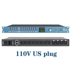 DP48X Professioneller Digital-Audioprozessor 4 Eingänge 8 Ausgänge Drive Rack Prozessor mit RIR DEQ 192KHZ Lautsprechermanagementsystem