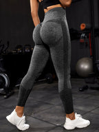 Women Seamless Yoga Leggings High Waist Push Up Tights For Gym Workout Running Fitness Daily Wear