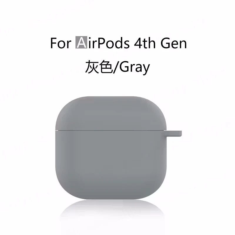 For AirPods 4th Accessories Case 2026 Soft Silicone Shockproof Protective Case For AirPod 4 with Active Noise Cancellation Cover