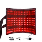 Rotlichttherapie-Matte, großes Rotlichttherapie-Pad mit Controller, Pulsmodus 660nm & 850nm Nahinfrarotlichttherapie-Gürtel