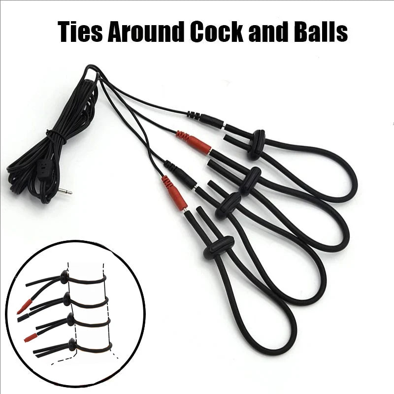 Elektrische Schock Brustwarzenklemmen BDSM Bondage Schamlippenklammer Klitoris-/Penispulsator E-Stimulations-Massagehandschuh/-Pad SM Roller Sexspielzeug für Paare