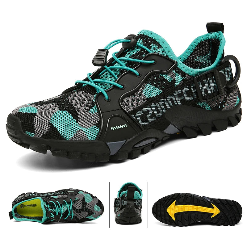 2023 Summer Men Women Trekking Hiking Shoes Summer Mesh Breathable Men Sneakers Outdoor Trail Climbing Sports Shoes Size 36-47 Hauptbild