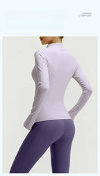 Yoga Set 3-teilig, Gym Kleidung, Sportbekleidung, Yoga Anzüge für Damen, Langarm Crop Top, Fitness Set, Trainingsanzüge, Sport-BH, Gym Leggings