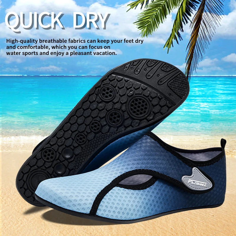 Damen Strand Badeschuhe Beach Sneaker Socken Herren Barfuß Yoga Schuhe Schnelltrocknende Surf-Badeschuhe Barfuß Wassersocken