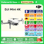 DJI Mini 4K Drohne Kamera 249g 3-Achsen Gimbal Stabilisierung 10km Videoübertragung Auto Rückkehr Widerstand Lange Akkulaufzeit Original C0