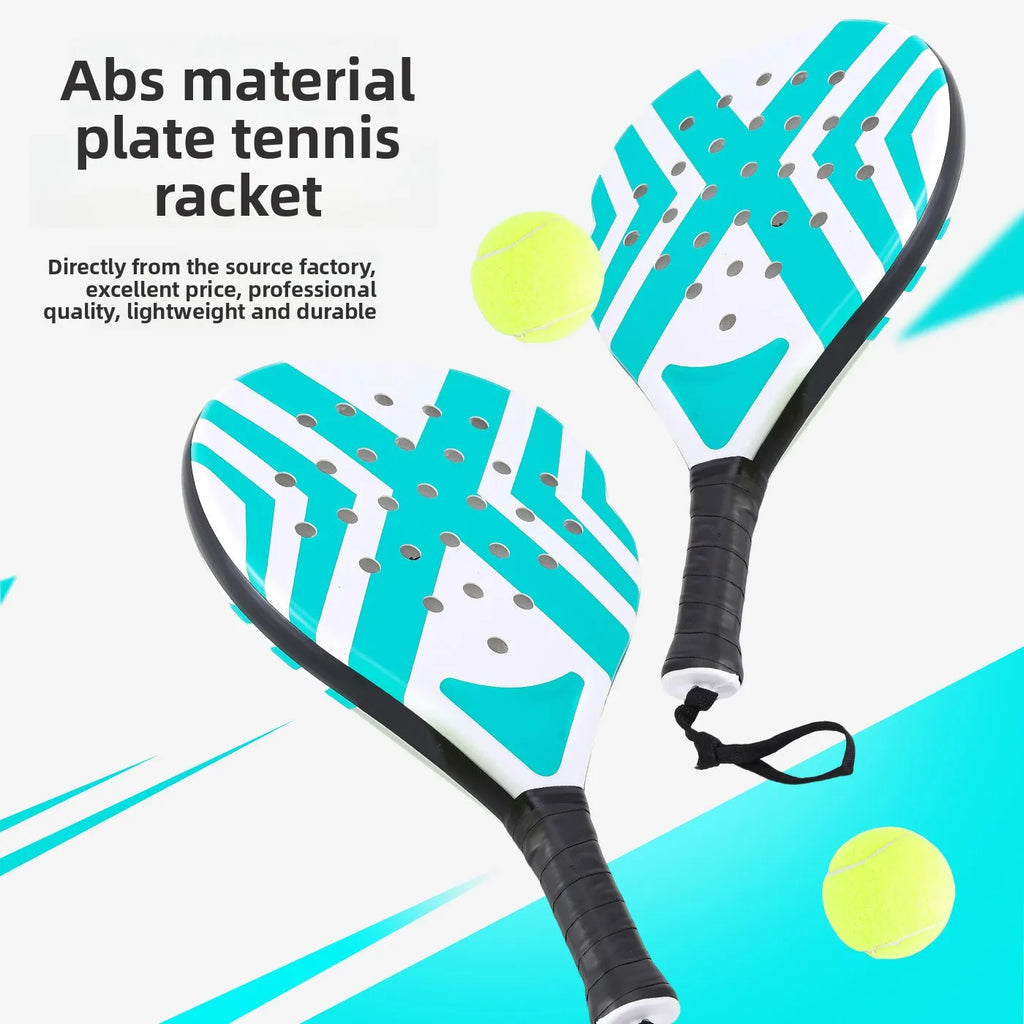 Padel-Tennisschläger Strandtennisschläger Carbonfaser Leichte Tennisschläger Outdoor-Sport Herren- und Damen-Leuchtschläger