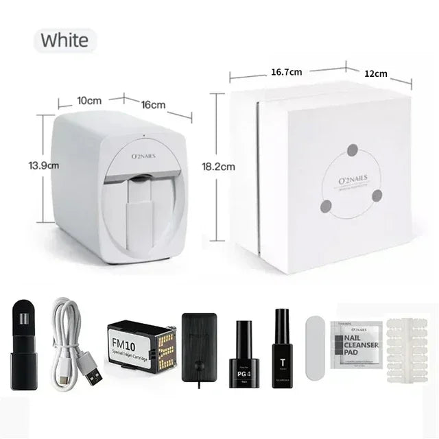 Smarter 3D Mobiler Nageldrucker M1 Muster Digitaler Nagelkunst-Drucker DIY Tragbares H1 Nagelkunst-Gerät Vom Telefon
