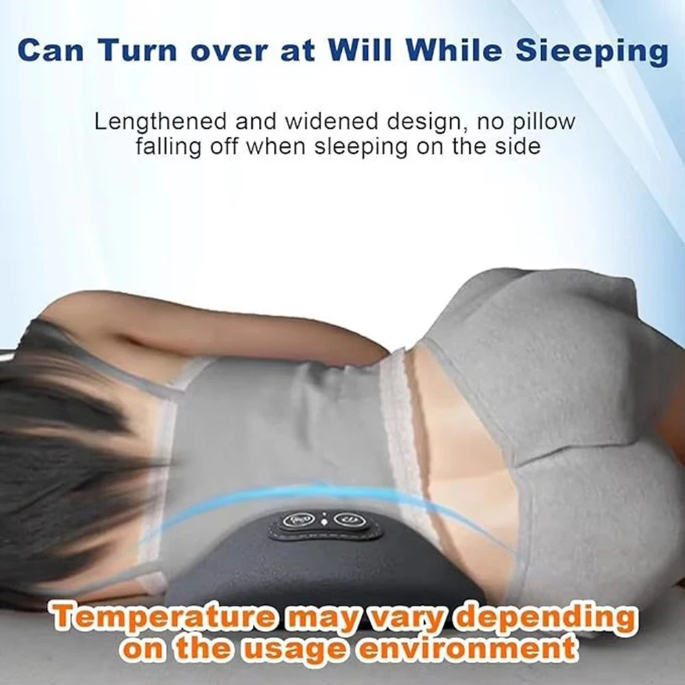 NEUES 3-in-1 Rückenmassagegerät mit Entspannungsliege Shiatsu Tiefengewebe Tragbares Schulter-Lendenwirbel-Schmerzmittel Taillenmassagegerät