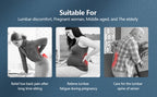 NEUES 3-in-1 Rückenmassagegerät mit Entspannungsliege Shiatsu Tiefengewebe Tragbares Schulter-Lendenwirbel-Schmerzmittel Taillenmassagegerät