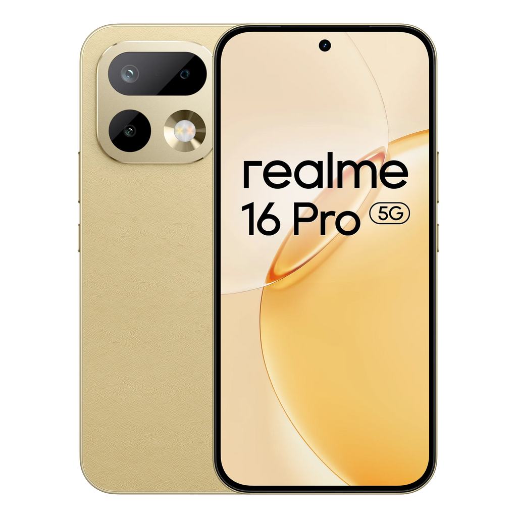 Neu eingetroffen: realme 16 Pro 5G Smartphone Europäische Version 200 MP LumaColor Kamera 6500 Nits AMOLED Display 6500 mAh Akku NFC