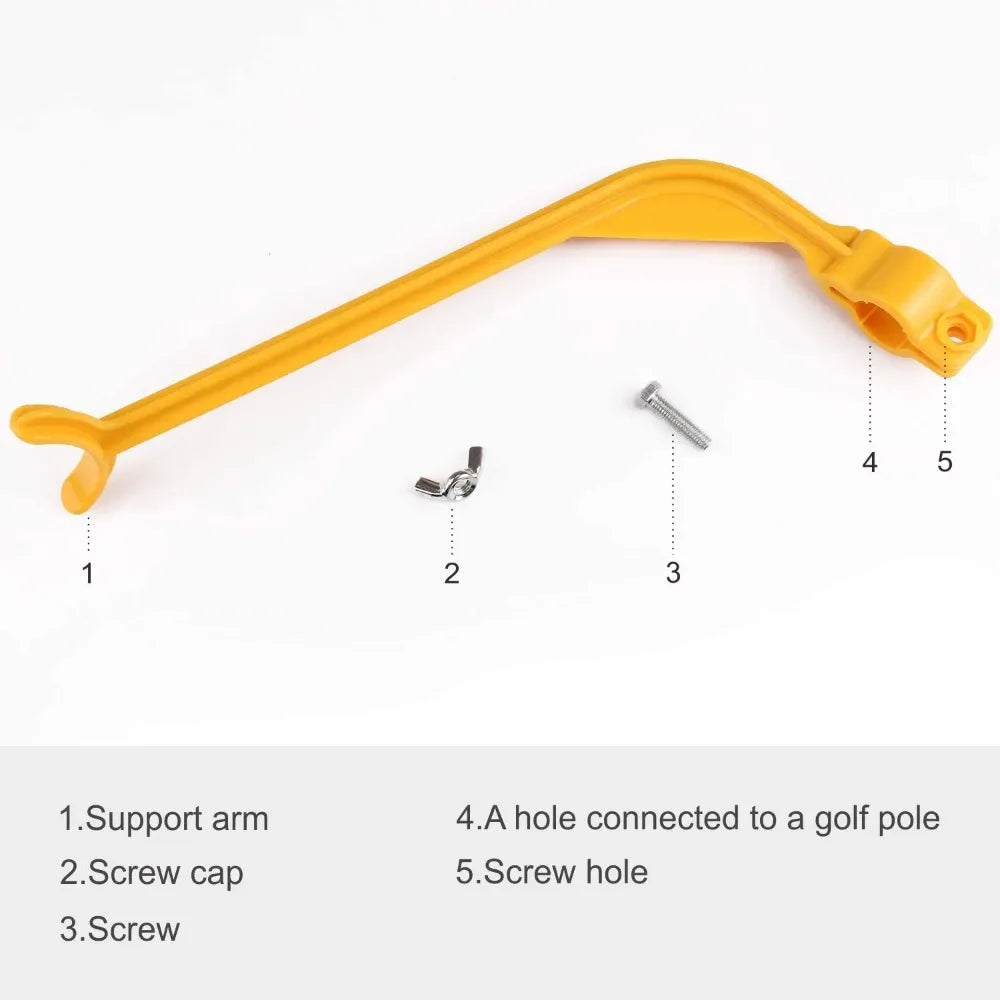 Golfschwung Trainer Anfänger Geste Ausrichtung Übungsanleitung Golfschläger Geste Korrektur Handgelenk Trainingshilfe Hilfen Geschenk für Golfer
