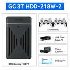 3TB Tragbare Gaming-HDD LaunchBox/Retrobat/Playnite Retro-Spielekonsole mit über 17300 AAA-/3D-/Retro-Spielen für PS4/PS3/PS2/Switch/Wii