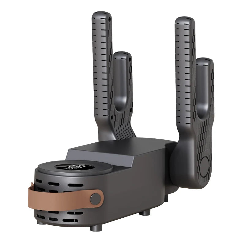 Neuer 150W Hochleistungs-faltbarer elektrischer Schuhtrockner mit intelligentem Timer, schnell trocknend für Socken, Handschuhe und Stiefel, Haushalts-Schuhtrockner Hauptbild