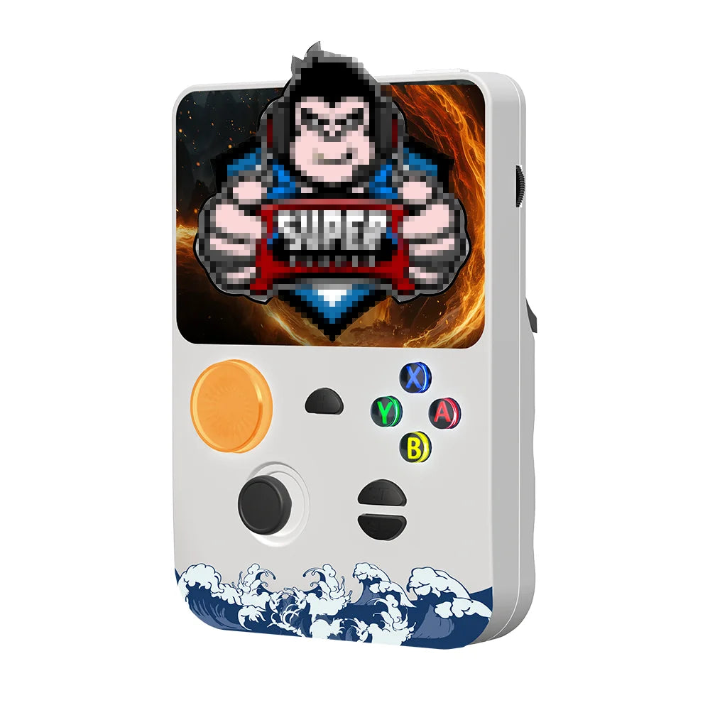 Neueste Handheld-Spielkonsole mit 3,5-Zoll-IPS-HD-Bildschirm und 3D-Smooth-Joystick, großem Speicher und Unterstützung für TF-Speicherkarte R36S Plus