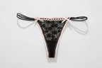 Spitzen-Schleifen-Höschen, sexy Damen-Dessous, Alltagskleidung, Homewear, einfarbige Unterwäsche für Damen, niedrige Taille, atmungsaktive Höschen, трусы женские
