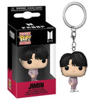 Funko POP Schlüsselanhänger Spielzeug Herren Team Cartoon V JUNG KOOK JIMIN Jin V J-HOPE Pocket Pop Schlüsselanhänger Vinyl Action Figur Sammlung Spielzeug