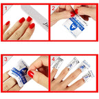 Nagelgellack-Kit mit LED-Nagellampe Semi-Permanent 27 Farben Soak Off Base & Top Coat Nagellack Maniküre-Set für Nagelstudio-Kit