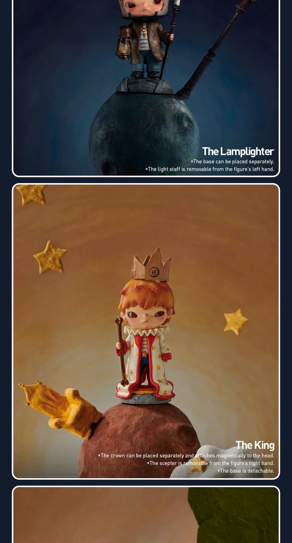POP MART Hirono x Le Petit Prince Serie Blind Box Spielzeug Mystery Box Mistery Caixa Actionfigur Überraschung Süßes Modell Geburtstagsgeschenk