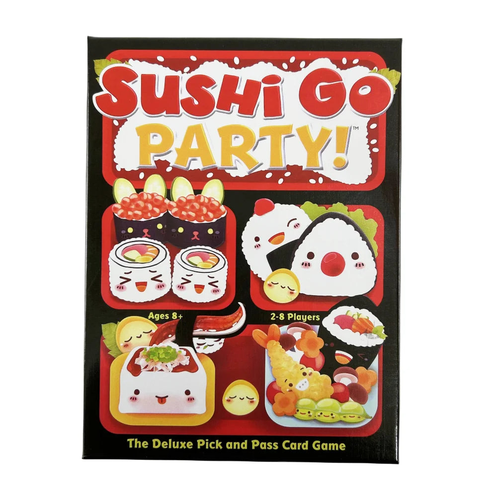 Sushi Go Party Familienspiel Kartenspiel,Lustiges Kartenspiel,Party-Deck