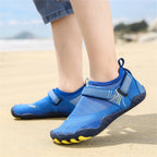 Herren Damen Wasserschuhe Schnell Trocknend Rutschfest Fünf-Finger-Schuhe Outdoor-Watschuhe Schwimmschuhe Barfuß Aquaschuhe Leichte Sneakers