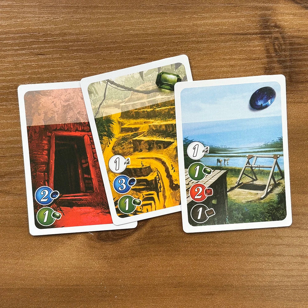 Investitions- und Edelsteinhandels-Brettspiel für Familien, 2-4 Spieler, Wirtschafts-Kartenspiel, englisch-spanische Version, Party-Tischspiel