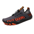 Men Water Sports Shoes Quick Dry Non-Slip Five Finger Shoes Outdoor Wading Swimming Barefoot Aqua Shoes Lightweight Sneakers