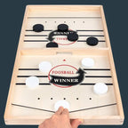 Tischfußball-Gewinner-Spiele Tischhockey-Spiel Katapult-Schach Eltern-Kind-interaktives Spielzeug Schnelles Schleuder-Puck-Brettspielzeug für Kinder
