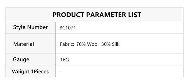 BC1071 Luxuriöse Damenbekleidung Merino Wolle Seide Pullover Strickpullover Damen Wollkleidung Damen Wollige lockere Oberteile