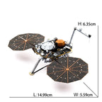 Weltraumforschung 3D Metallpuzzle Shuttle Hubble Weltraumteleskop Mars-Rover Modell Spielzeug für Kinder Kreatives Puzzle Geschenk Spielzeug