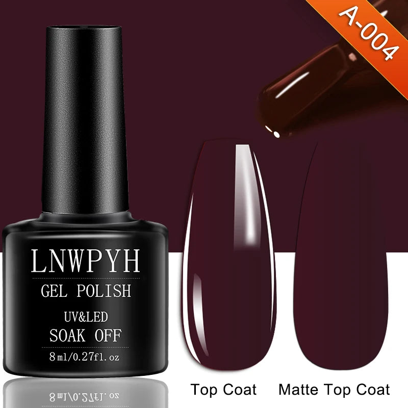 Gel-Nagellack-Kit, professionelles Nagelgel-Kit mit Nageltrockner, Soak-Off-Nagellack-Kit, Unterlack, Überlack, Maniküre-Werkzeug-Set