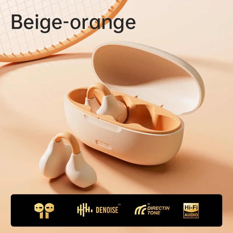 Lenovo Wireless Headsets Bluetooth 5.3 ENC Earbuds LED Power Display TWS Sport Noise Cancel Kopfhörer mit Mikrofon für iPhone