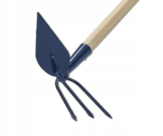 KADAX Gartenhacke mit Zinken und 125cm Stiel
