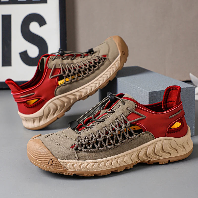 Classic Brand Summer Breath Trekking Sneaker Top Quality Wearable Mountain Climbing Shoe Unisex Anti Slip Outdoor Hiking Shoe Hauptbild