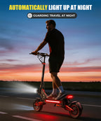 J15MAX Elektroroller für Erwachsene, 1600W Leistungsstarker Motor, 40-50 Meilen Reichweite, 50 km/h Höchstgeschwindigkeit, E-Scooter mit Vorder-/Hinterradfederung, 10" Reifen