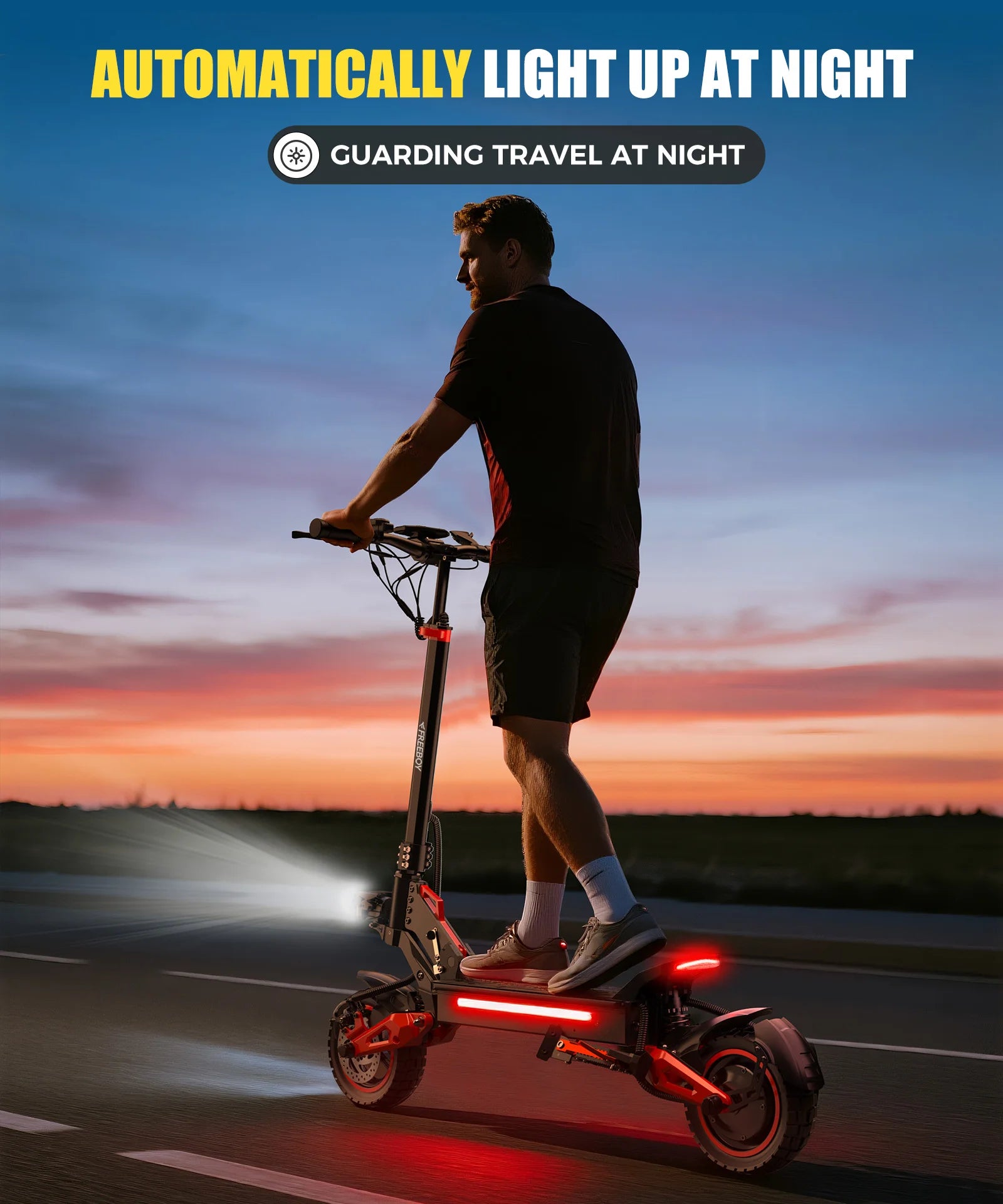 J15MAX Elektroroller für Erwachsene, 1600W Leistungsstarker Motor, 40-50 Meilen Reichweite, 50 km/h Höchstgeschwindigkeit, E-Scooter mit Vorder-/Hinterradfederung, 10" Reifen