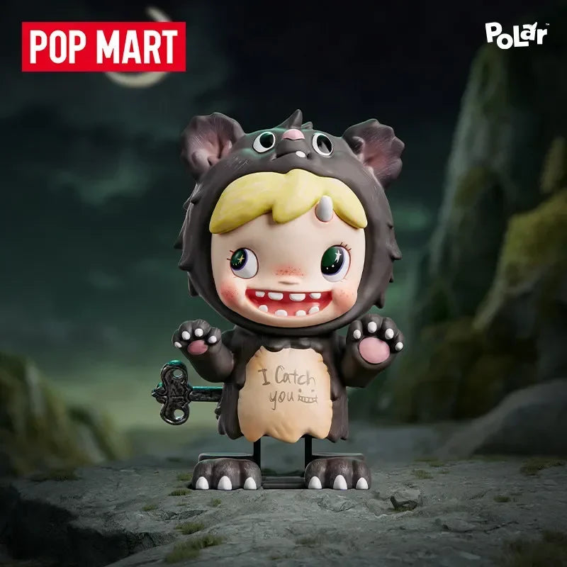 POP MART POLAR Monster Village Serie Blind Box – Süße Anime-Figuren, Ornamente, Überraschungsgeschenkpuppe – Originalspielzeug für Sammler